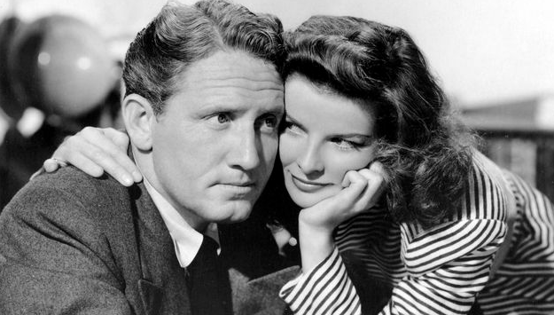 Spencer Tracy y Katharine Hepburn