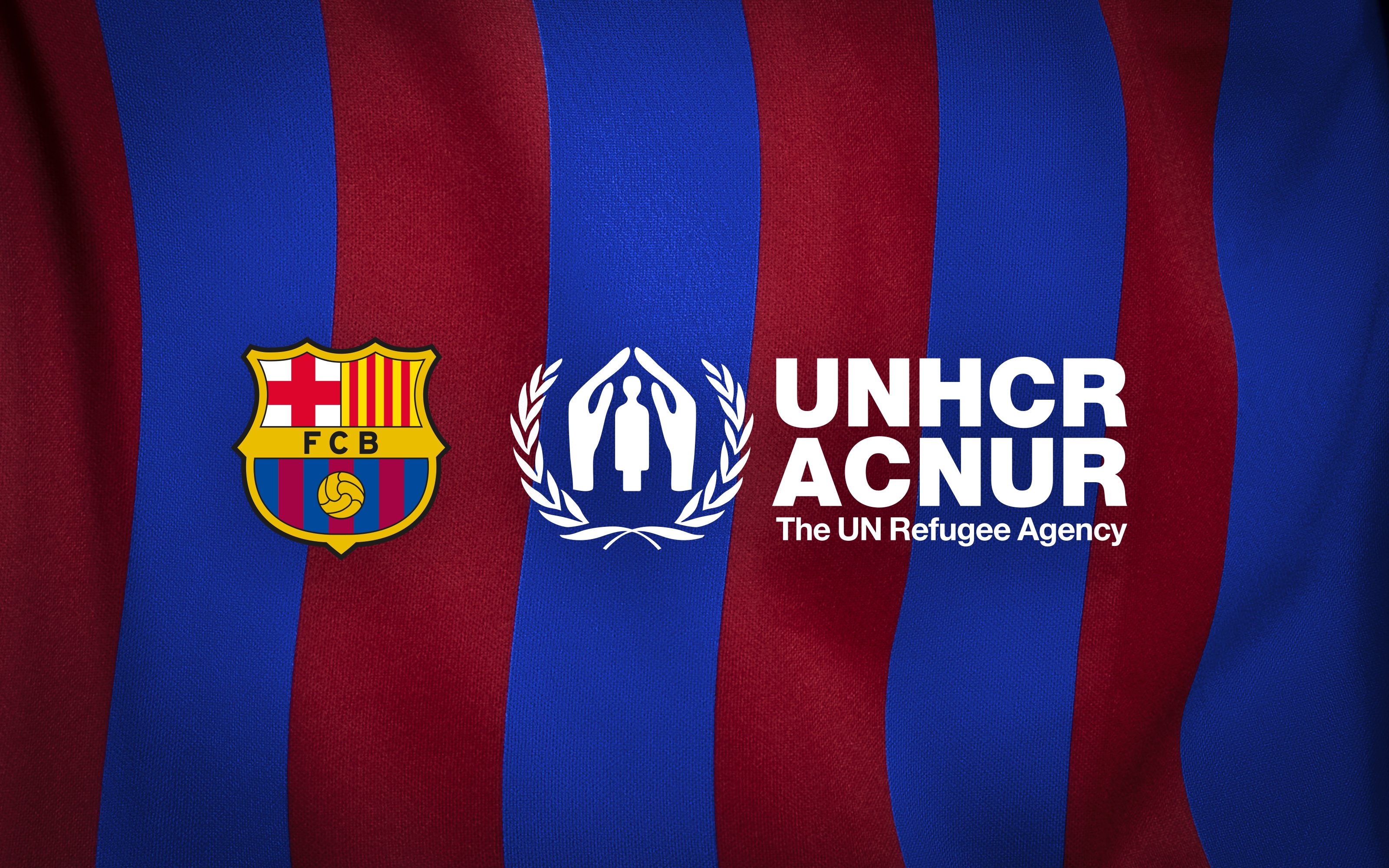 El Barça se alía con ACNUR, que tomará el relevo de UNICEF