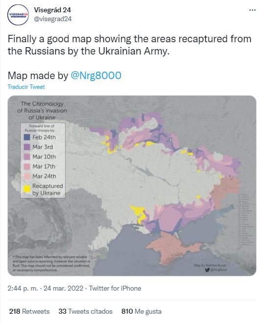 tuit mapa ucrania guerra