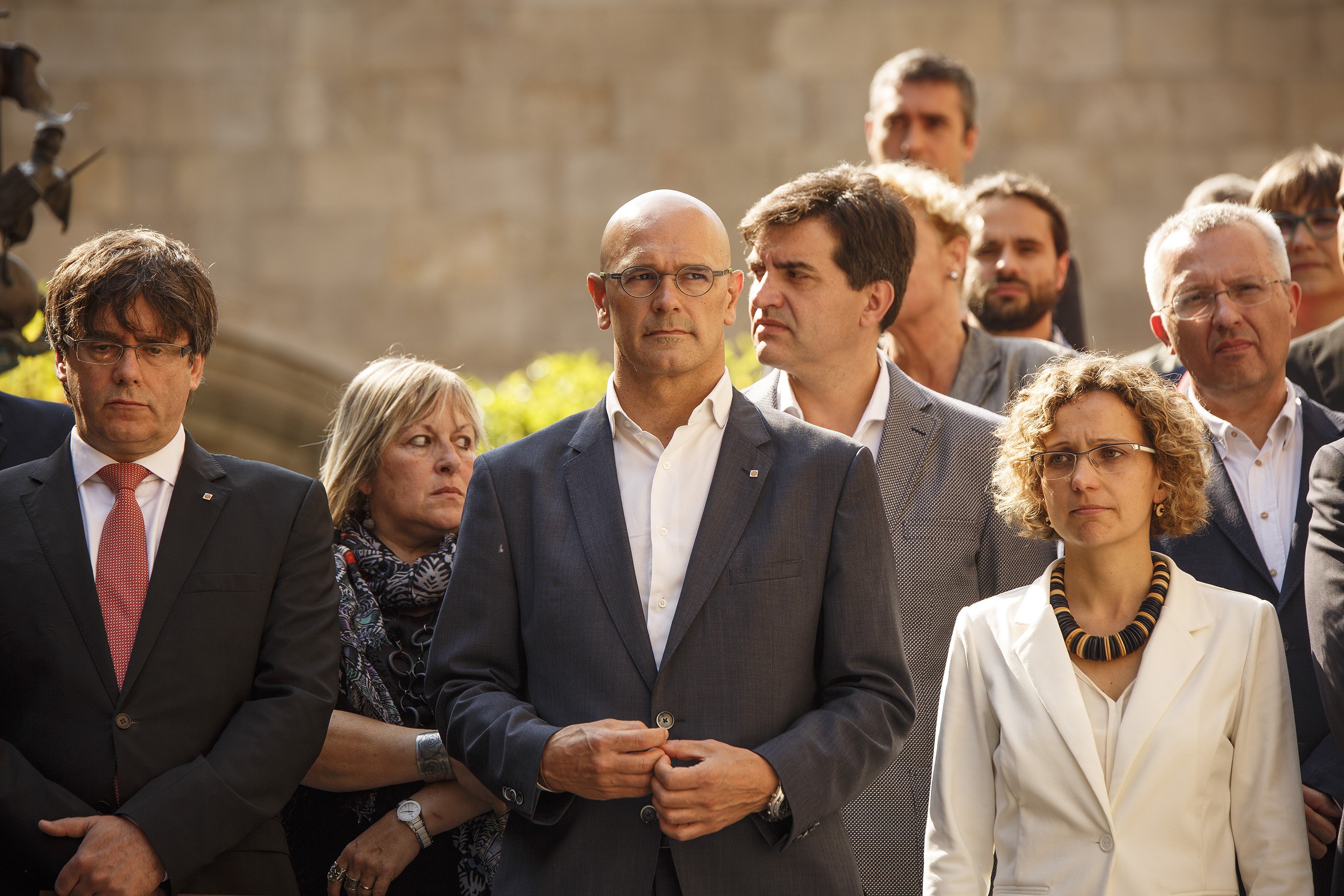 Romeva explica les intencions del Govern per l'1-O a 'Le Figaro' i 'The National'