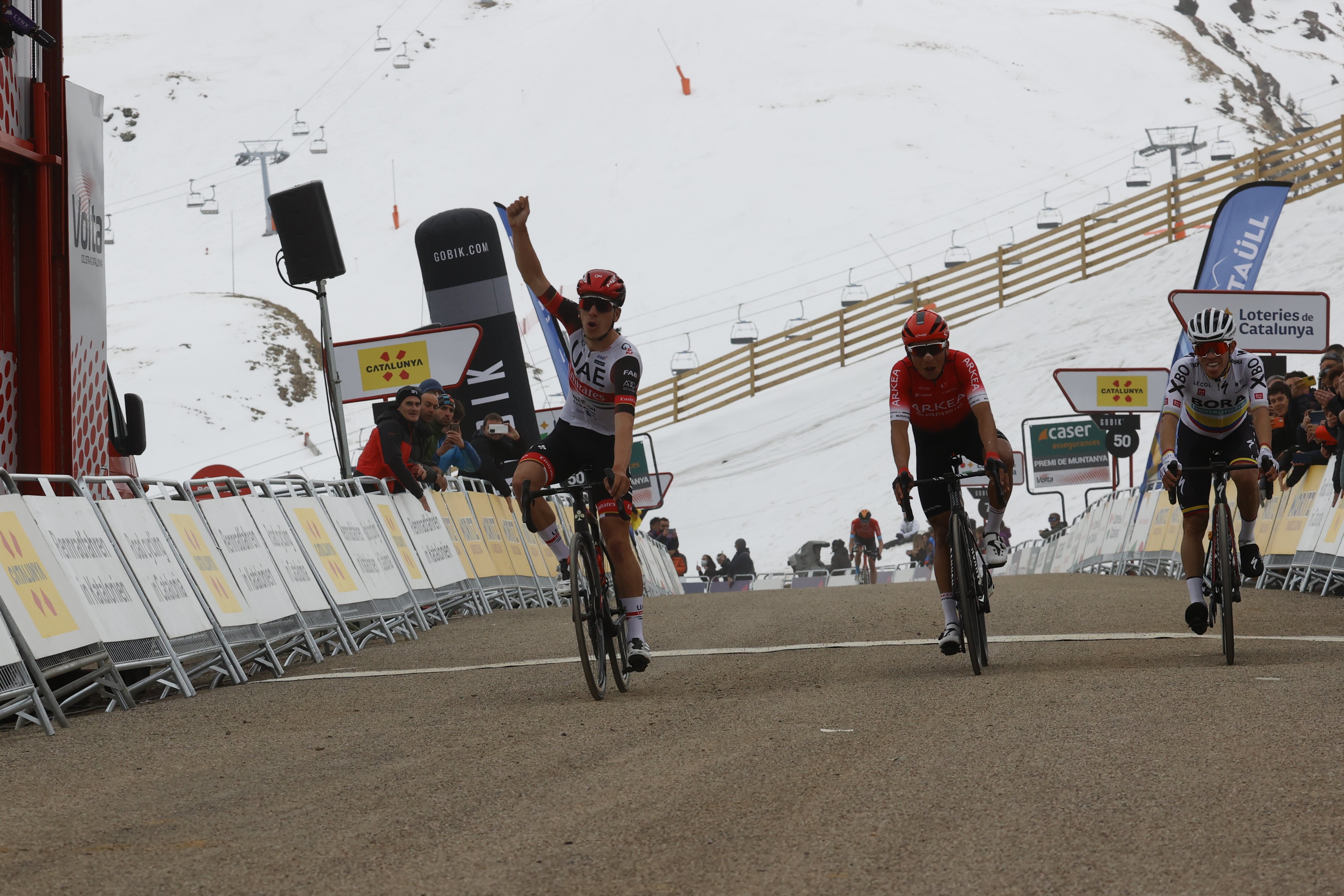 Almeida gana en Boí Taüll y Quintana es el nuevo líder de la Volta a Catalunya