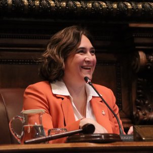 La alcaldesa de Barcelona en el pleno del Ajuntament, Ada Colau - ACN