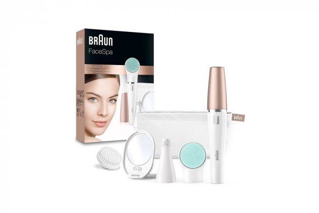 10 Depiladora facial Braun Face Spa