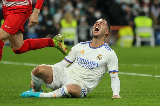 Eden Hazard lesion Real Madrid EuropaPress