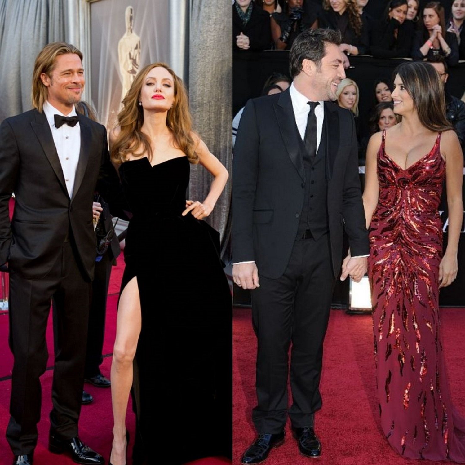 10 parejas nominadas a los Óscar el mismo año