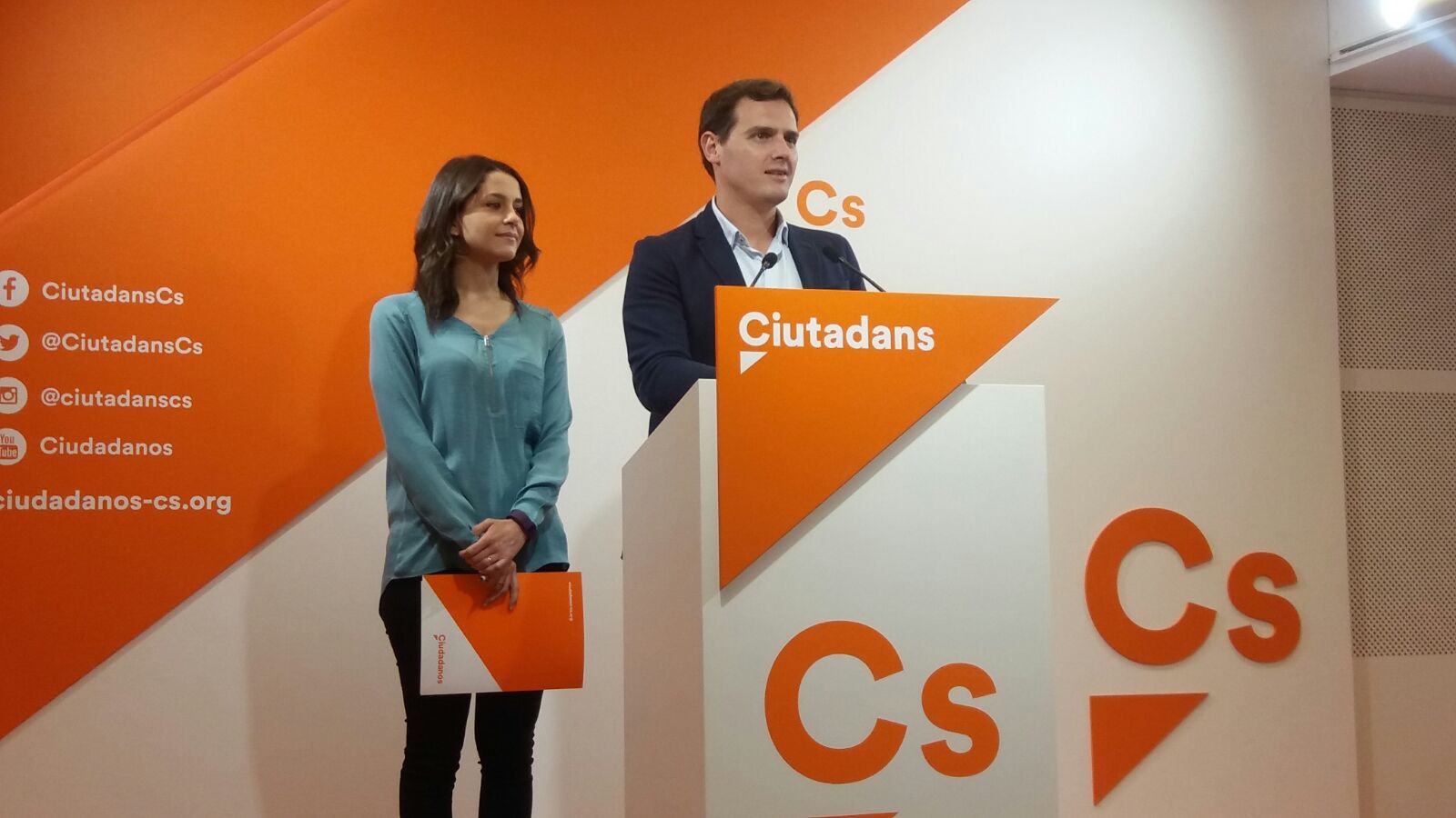 Rivera treu ferro a l'anunci del Govern i assegura que el referèndum no es celebrarà