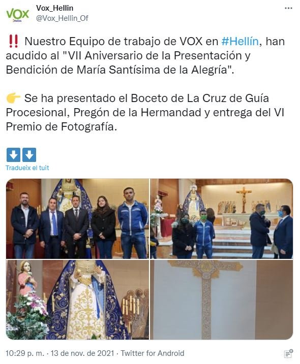 TUIT Vox Hellín