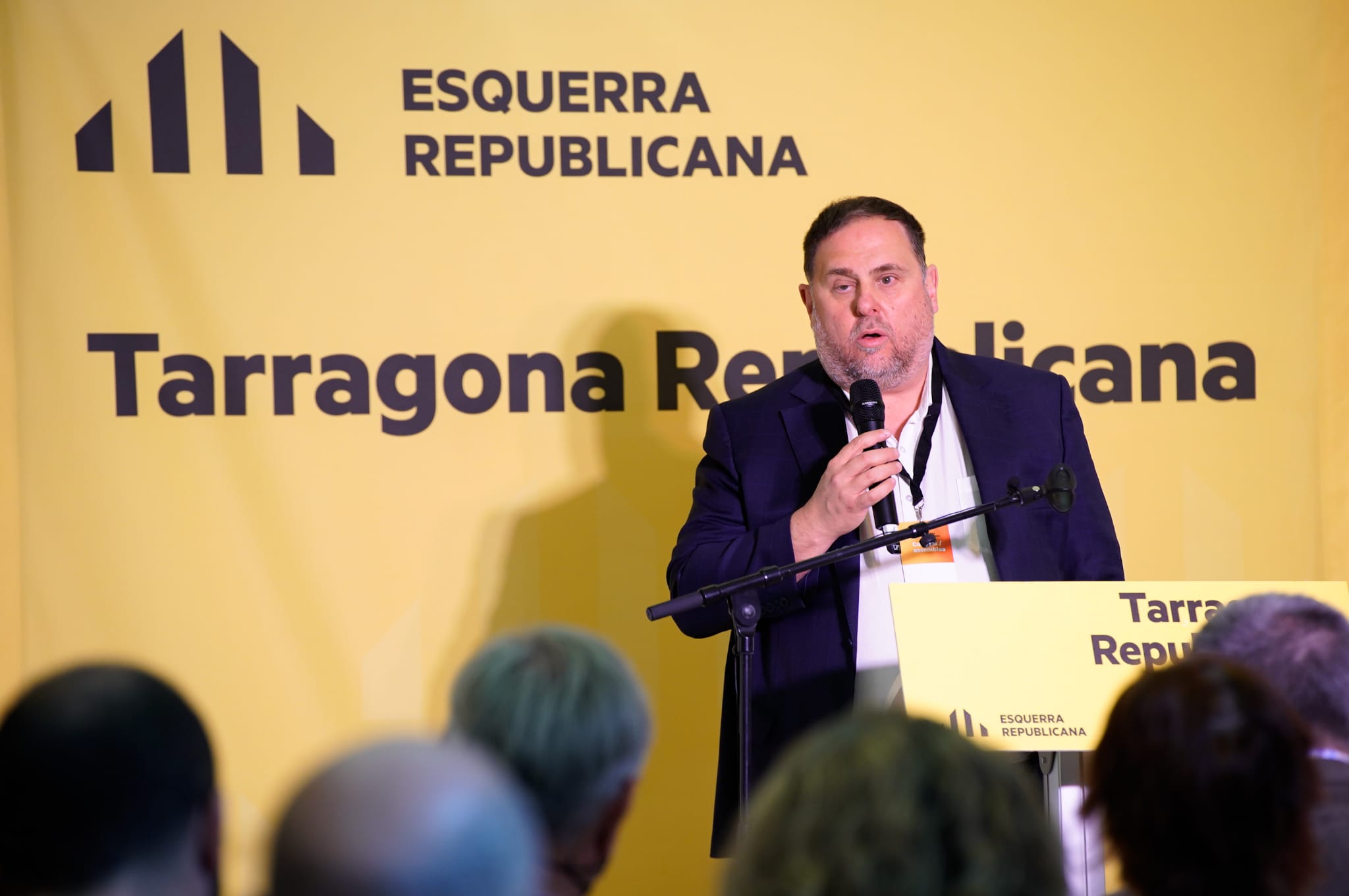 Junqueras critica a los políticos que "se han quedado sin fuerzas y sin proyecto"