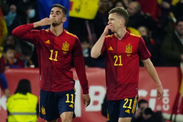 Ferran Torres Dani Olmo España EFE