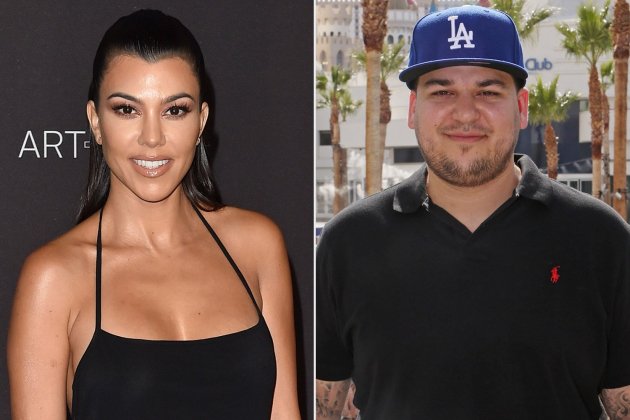 Kourtney y Rob Kardashian