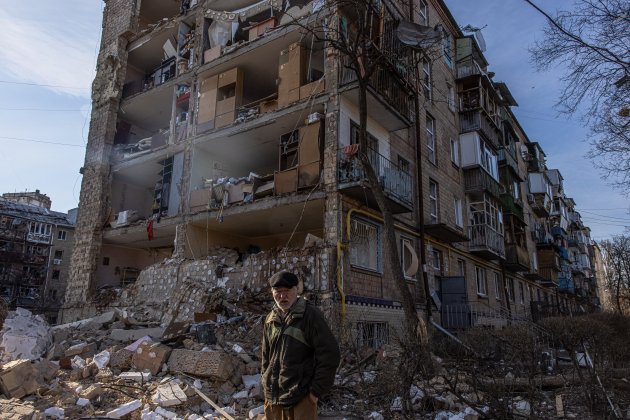 kiev kiiv kyiv destruccion bomba rusa misil guerra ucrania rusia efe