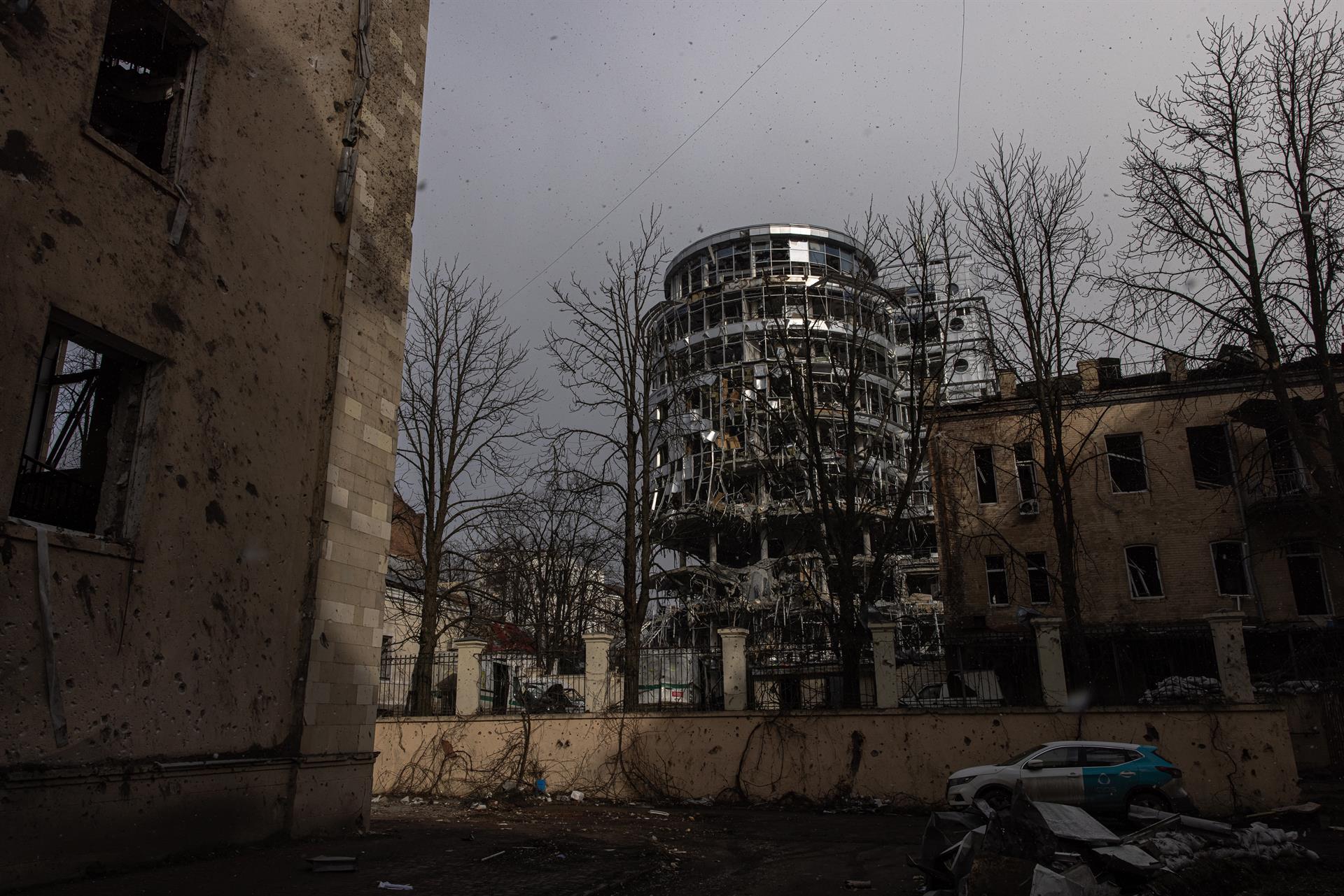 efe edificio destuido Kharkiv jarkov