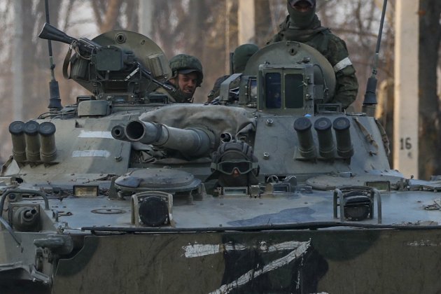 Tanque Ruso, Z, soldado, militar, ejército, invasión Rusia Ucrania   Sergei Ilnitsky Efe