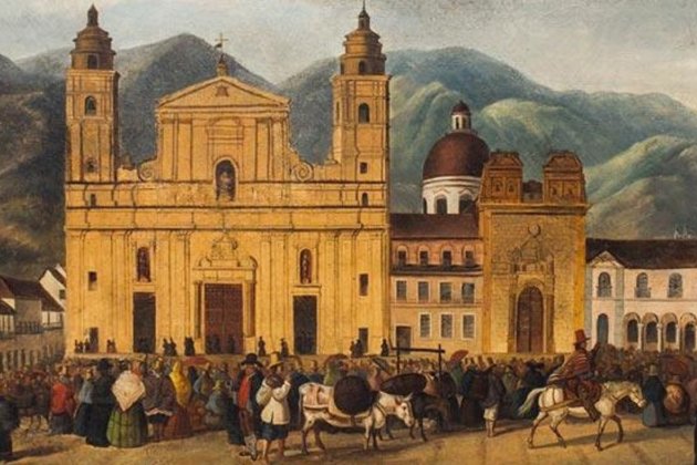 Ejecutan a Josep Carbonell. Bogotį. Plaza Mayor. 1810