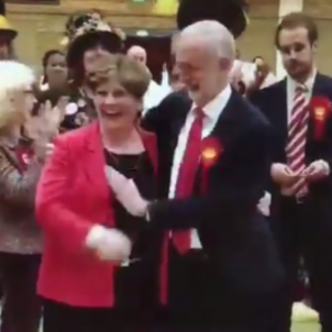 Corbyn give me 5 Corbyn give me 5