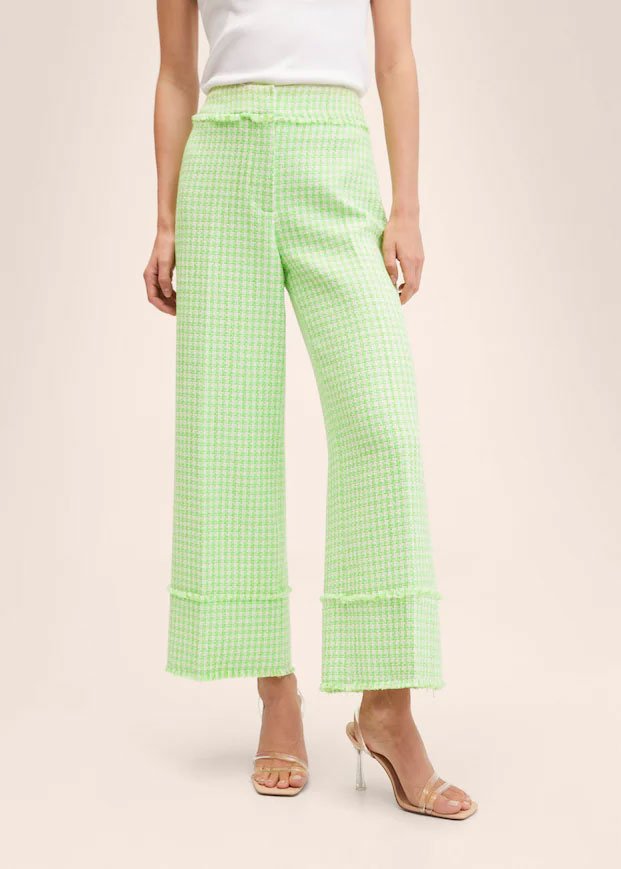 Pantalón culotte tweed1