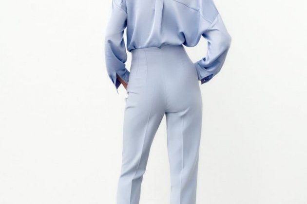 Pantalón de tiro alto