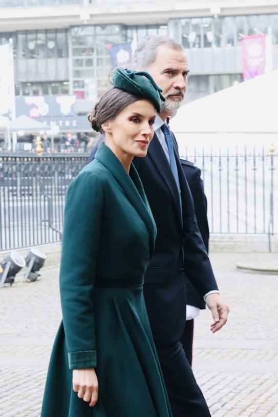 letizia de verde funeral EFE