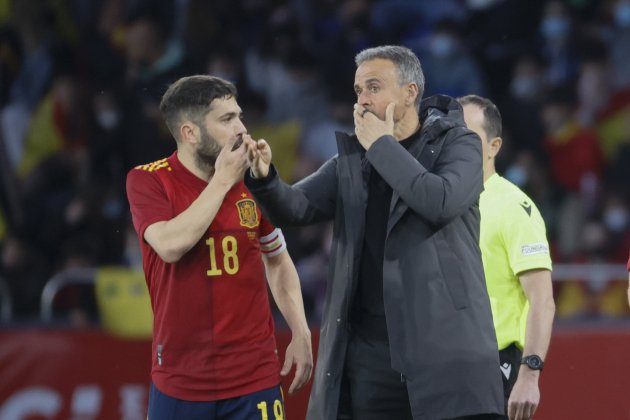 jordi alba|amanecer luis enrique seleccion española efe