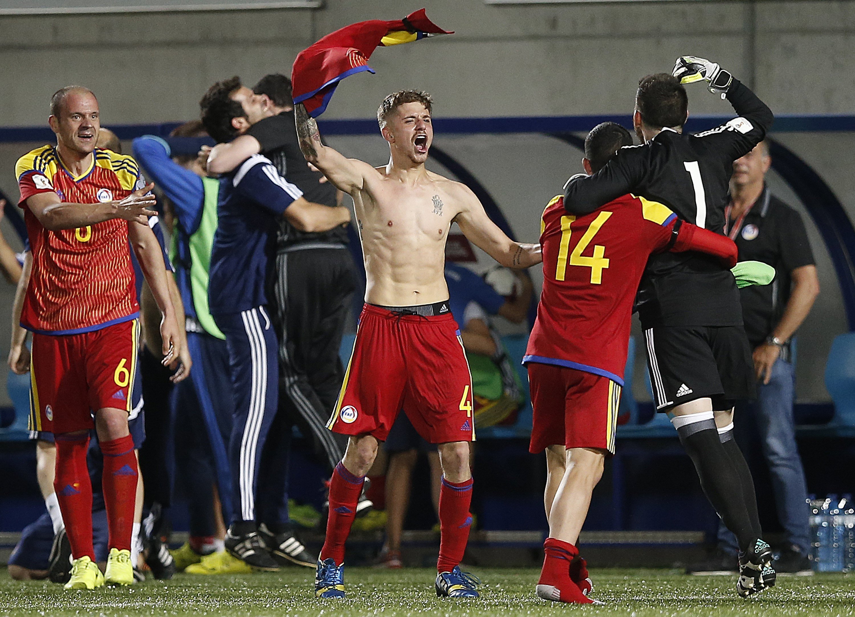 Andorra gana un partido oficial después de 13 años