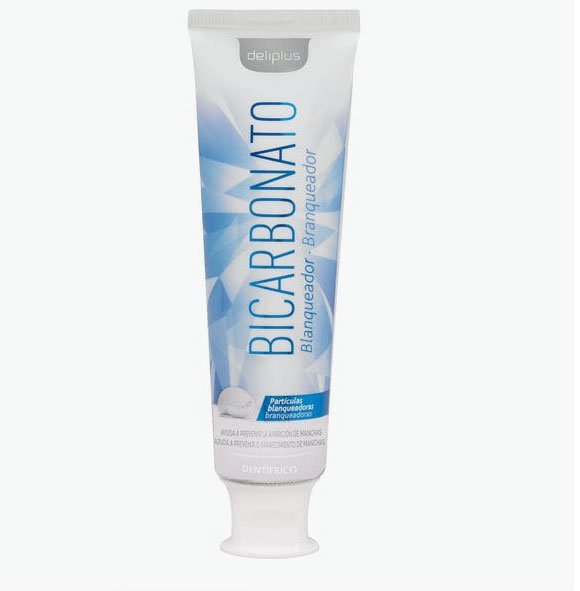 Dentifrici blanquejant de bicarbonat de Deliplus1