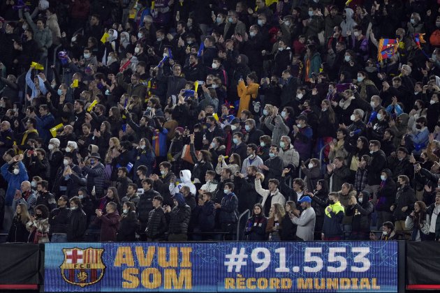 barça madrid champions femenino record asistencia camp nou EFE barça madrid champions femenino record asistencia camp nou EFE