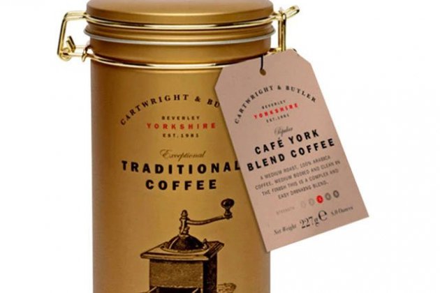 Café 100% arábica York Blend Cartwright & Butler