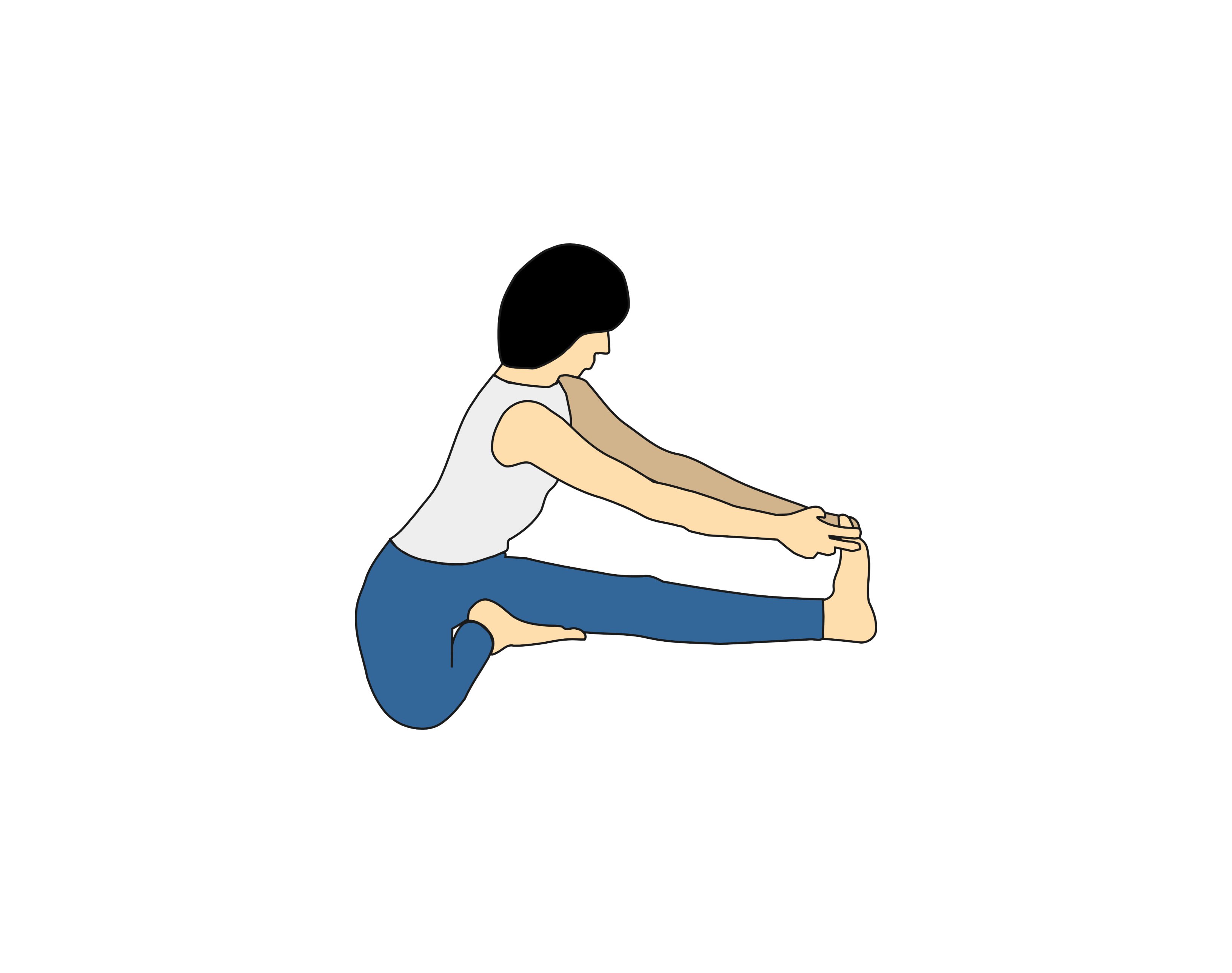 Estiramiento sentada