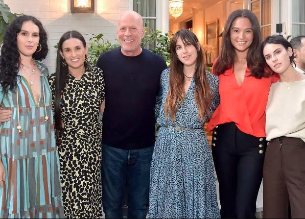 Bruce Willis y sus hijas