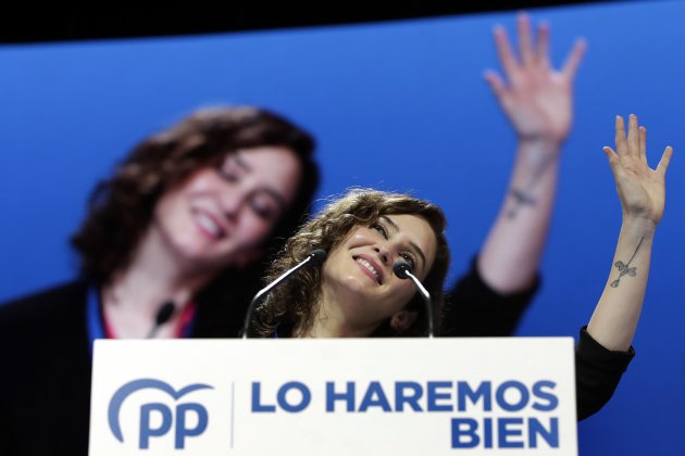 isabel díaz ayuso xx congreso nacional pp - efe