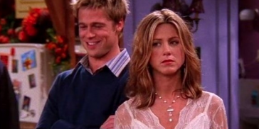 Brad Pitt i Jennifer Aniston en 'Friends'