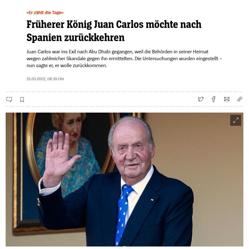 Der Spiegel Joan Carles