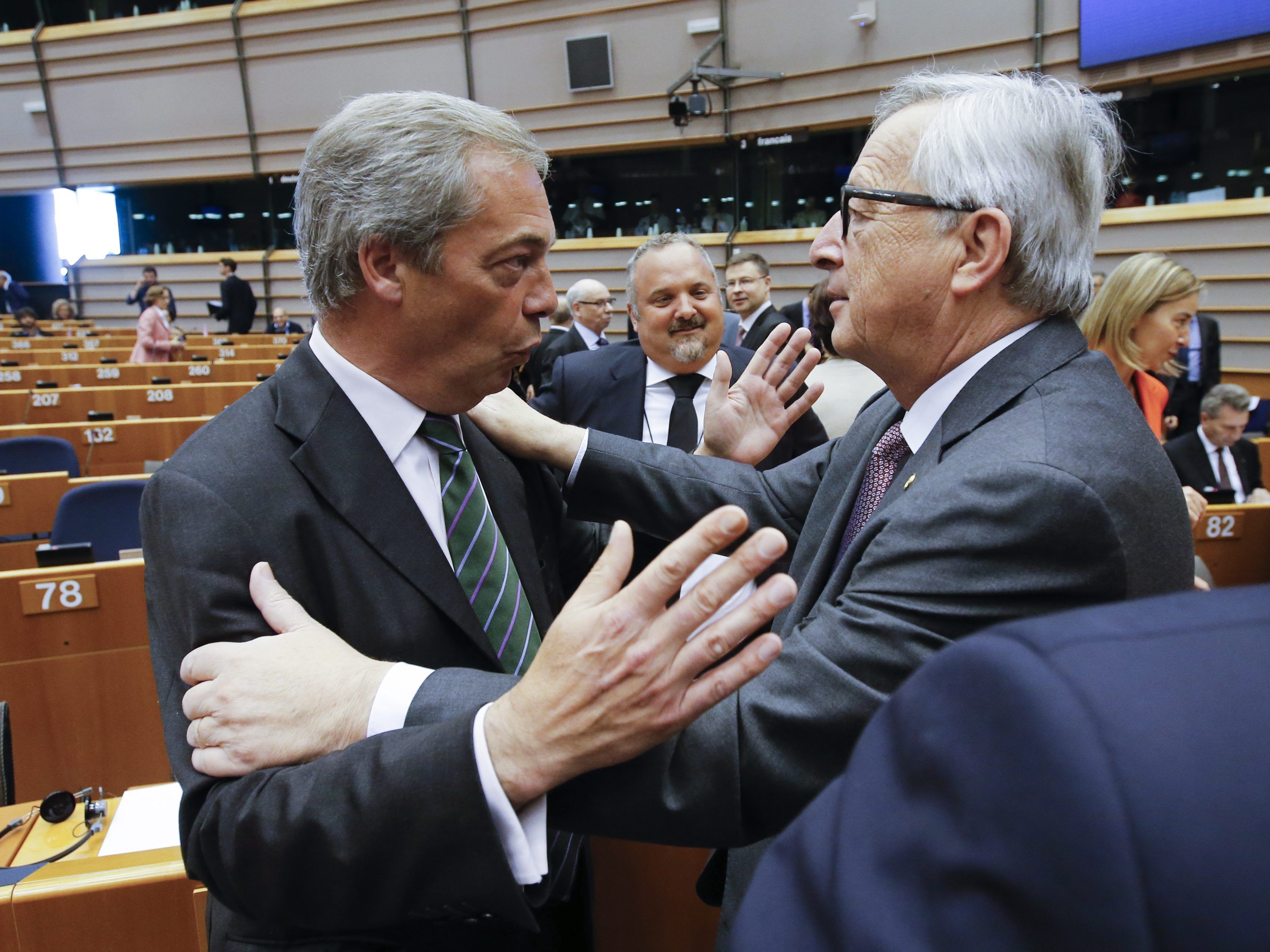 Juncker luchará "por una Europa unida hasta el último suspiro"