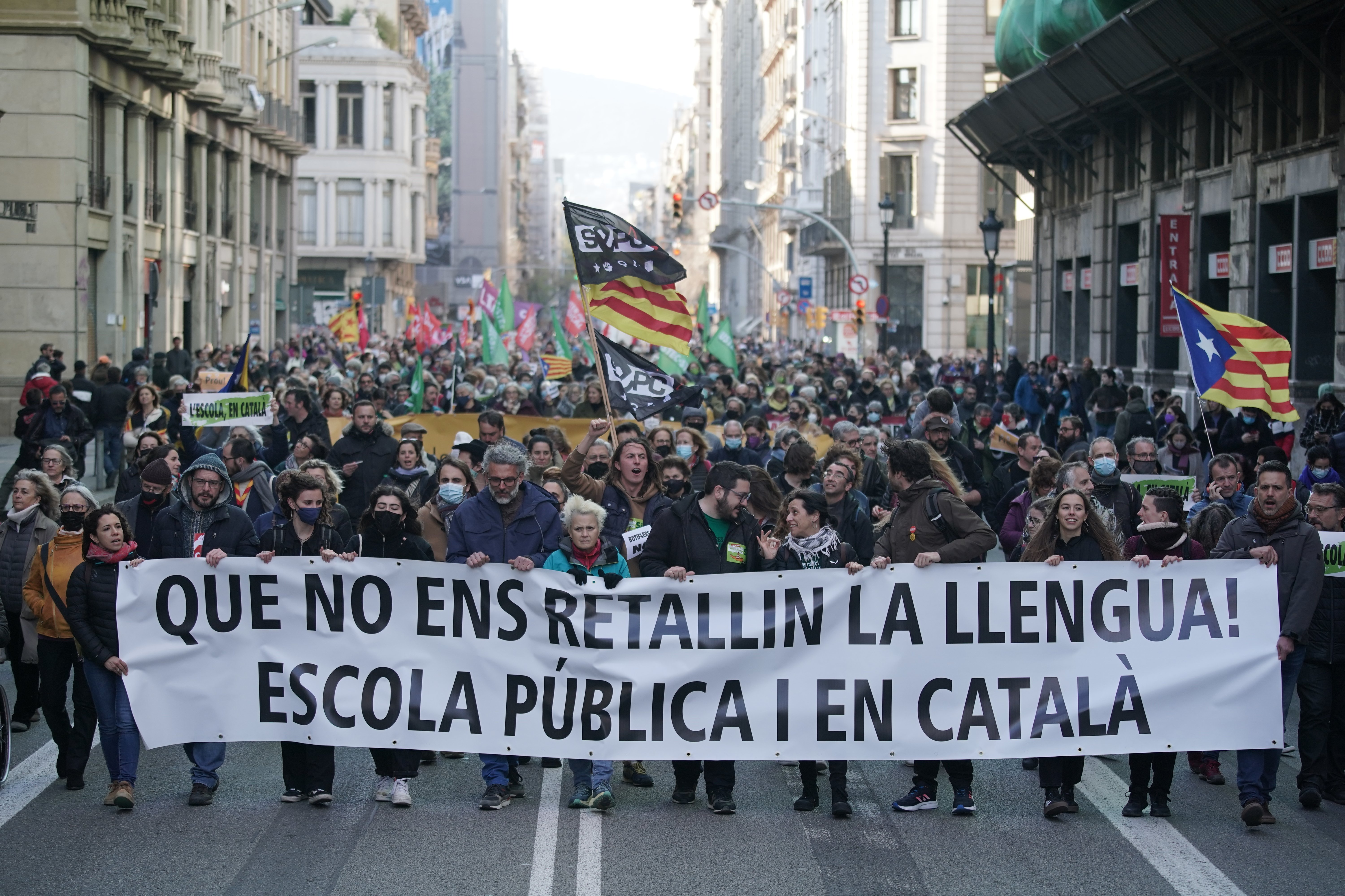 El TSJC rebutja el recurs del Govern contra l'ultimàtum que imposa el 25% del castellà