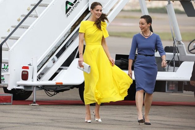Kate Middleton en su viaje por el Caribe