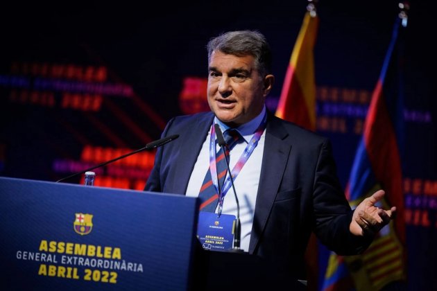 Joan Laporta Barca asamblea compromisarios FC Barcelona