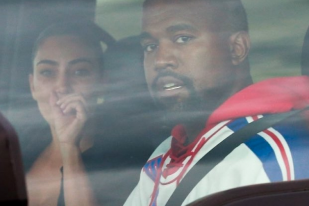 Kim Kardashian i Kanye West/ Twitter