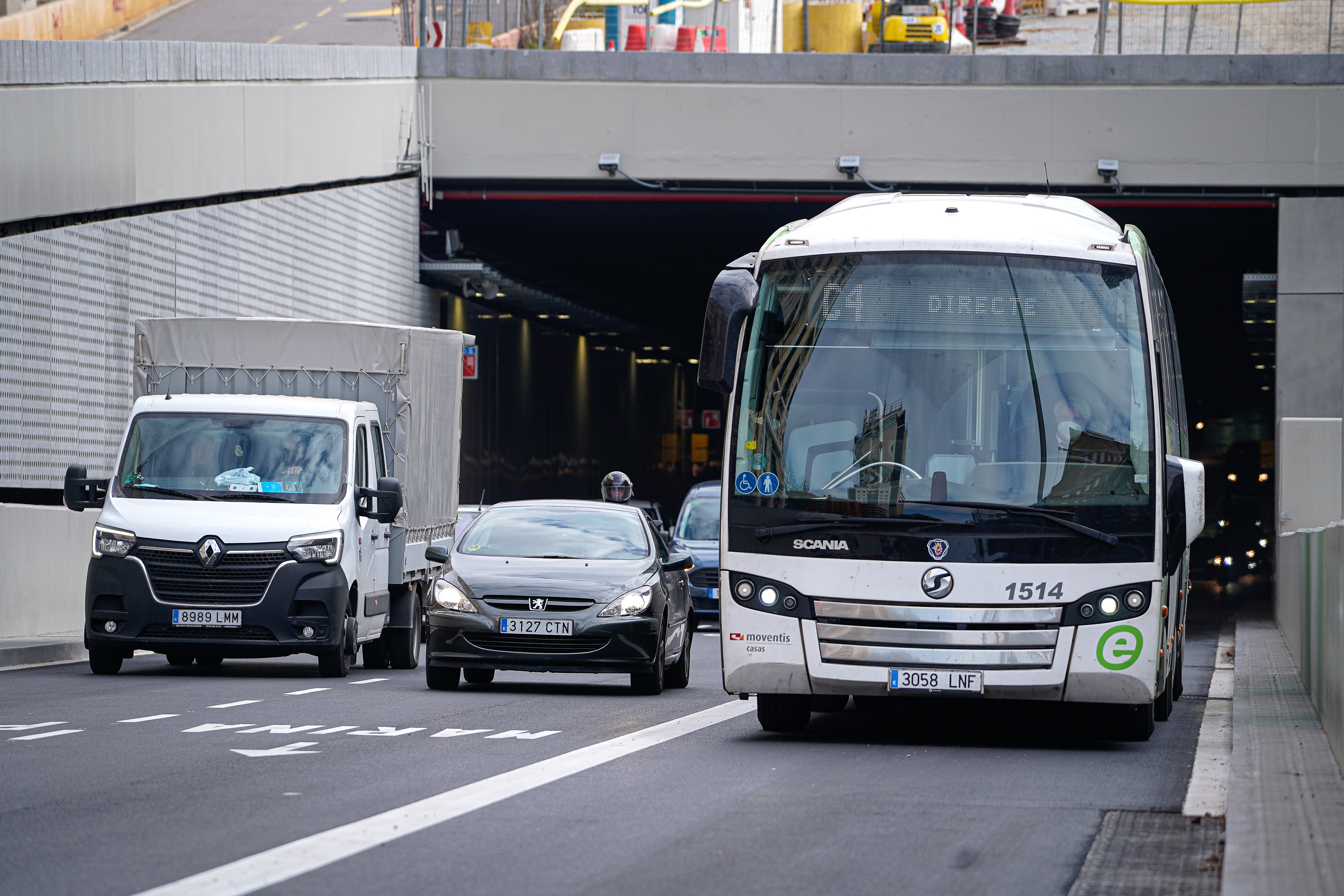 L’Ajuntament minimitza l’embús pel túnel: “És equivalent al d’altres setmanes”