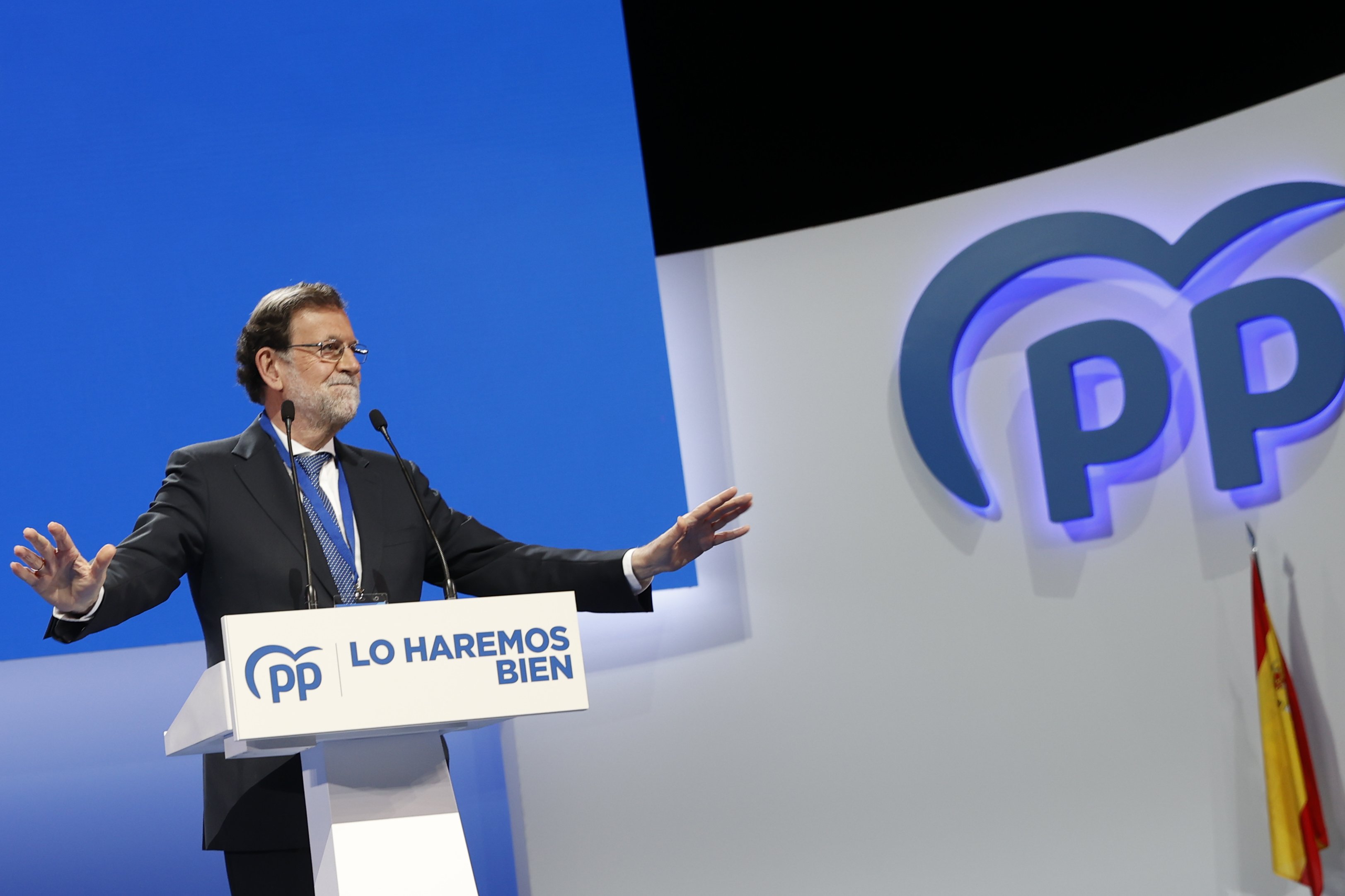 M. Rajoy, expresidente Gobierno, discurso Congreso NAcional PP   Julio Muñoz Efe