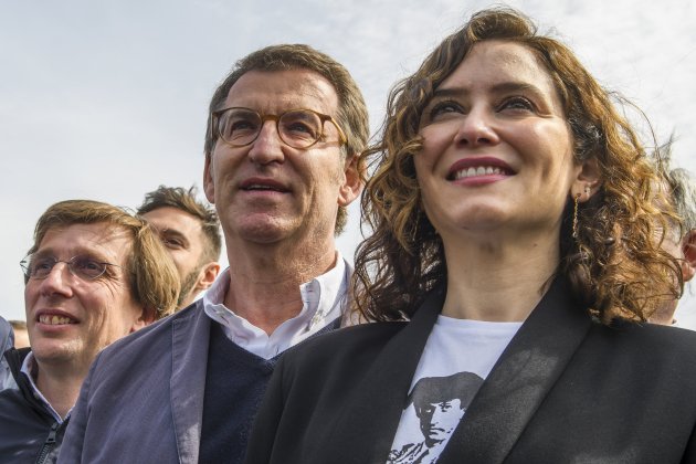 Nuevo líder del PP Feijóo, presidenta de MAdrid, Ayuso y alcalde MAdrid, Almeida, comité Ejecutivo Nacional PP Raúl Caro Efe Nuevo líder del PP Feijóo, presidenta de MAdrid, Ayuso y alcalde MAdrid, Almeida, comité Ejecutivo Nacional PP Raúl Caro Efe