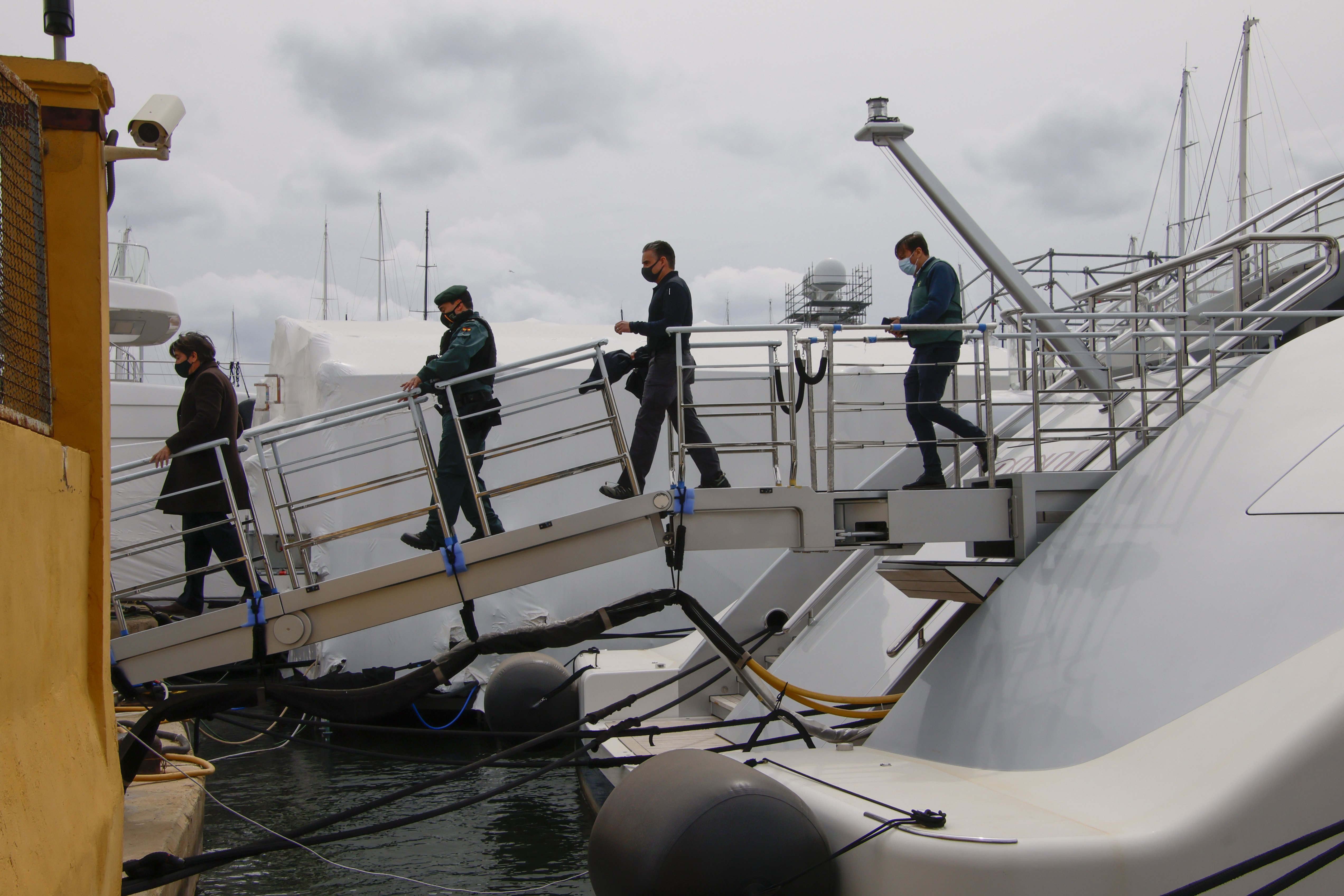 El FBI confisca un megayate de un amigo de Vladímir Putin en Mallorca