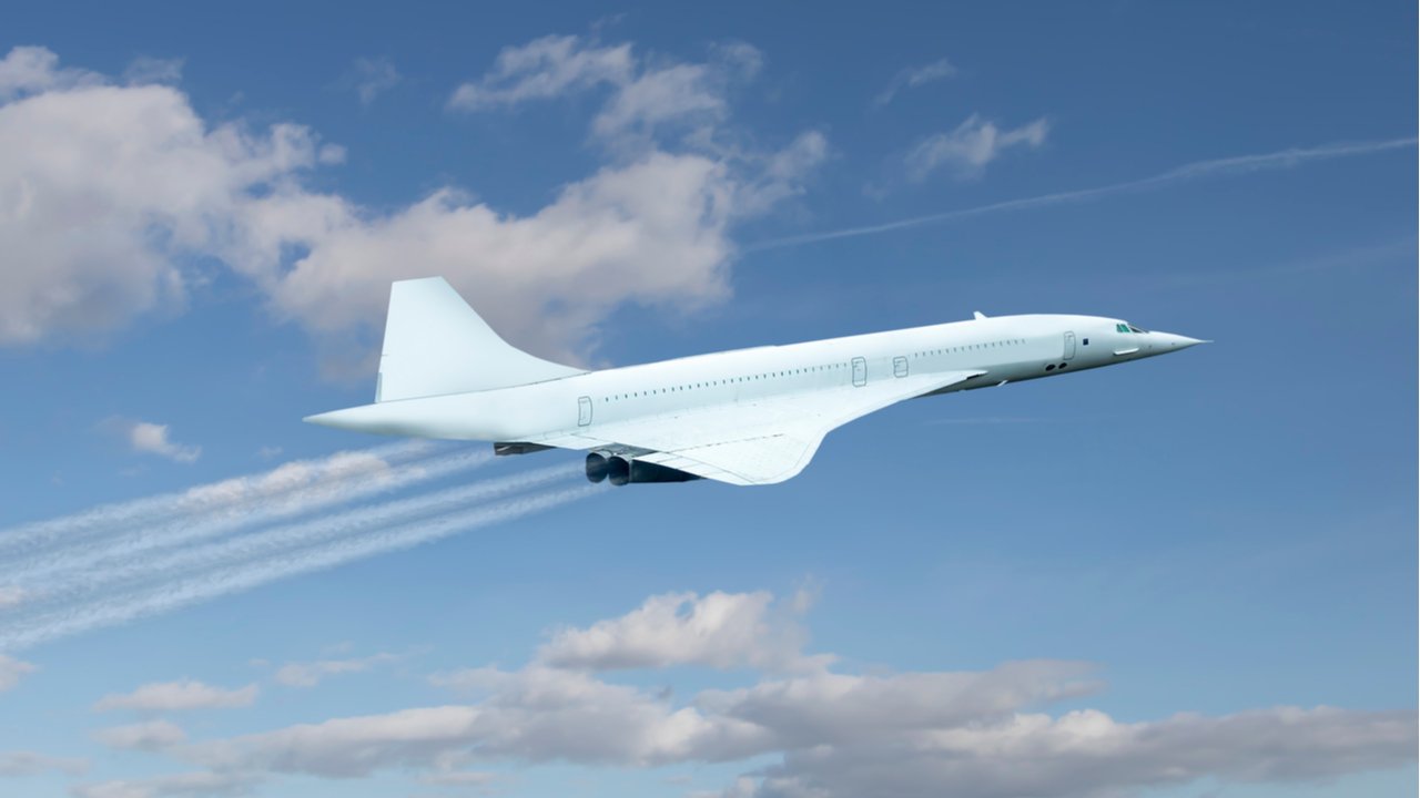 Avançament en la data prevista per als avions supersònics per a passatgers