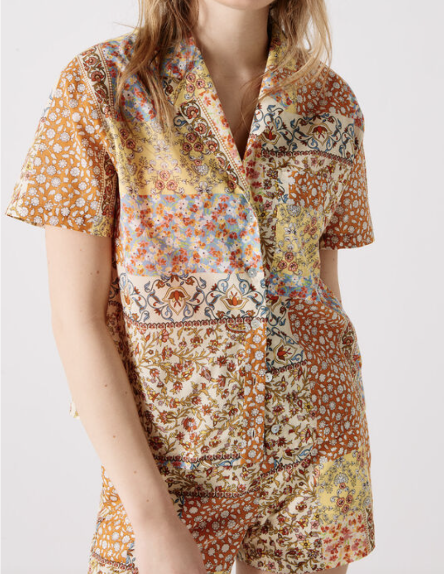 blusa patchwork