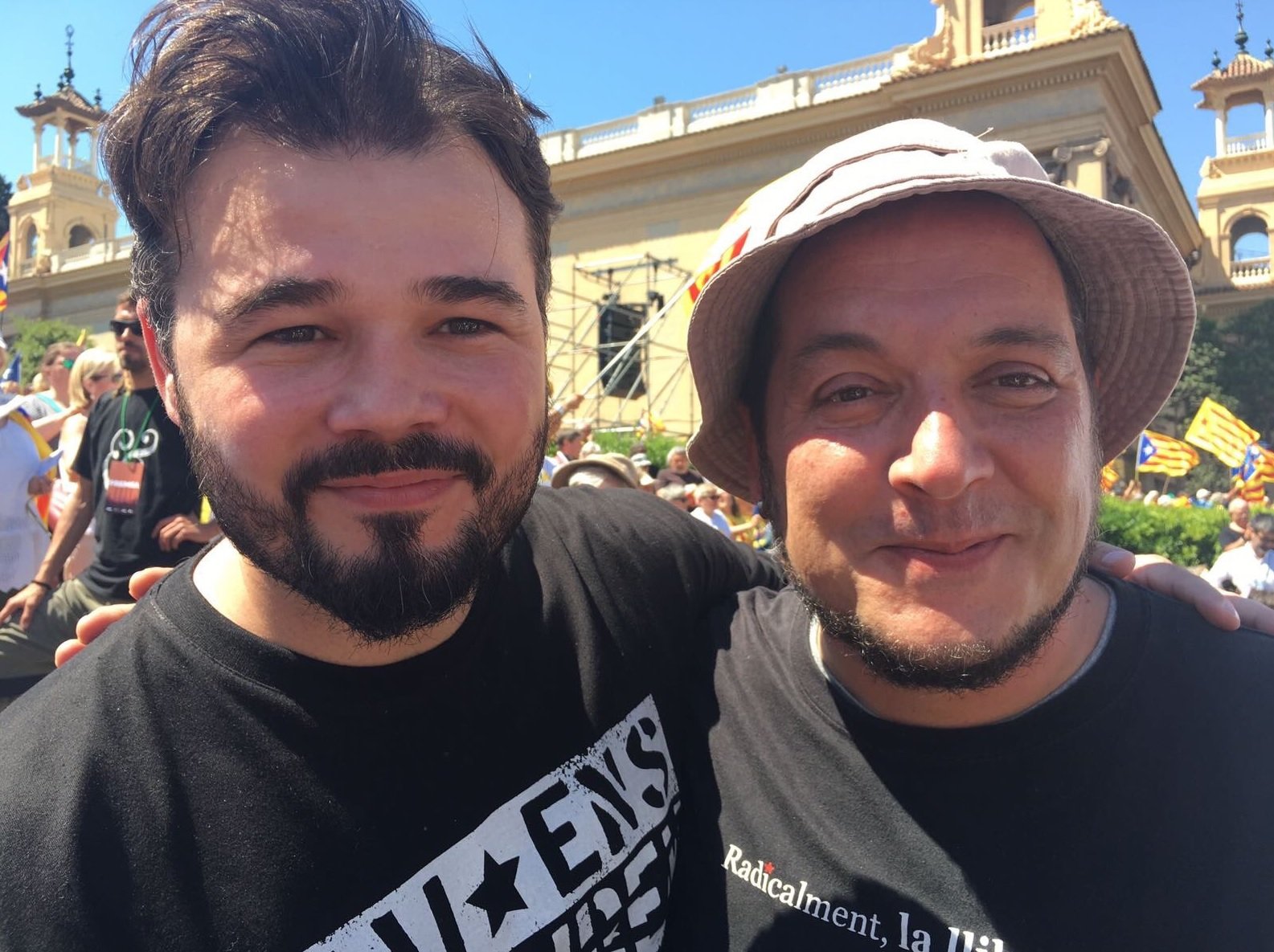 Rufián i Fernández, companys de presó?