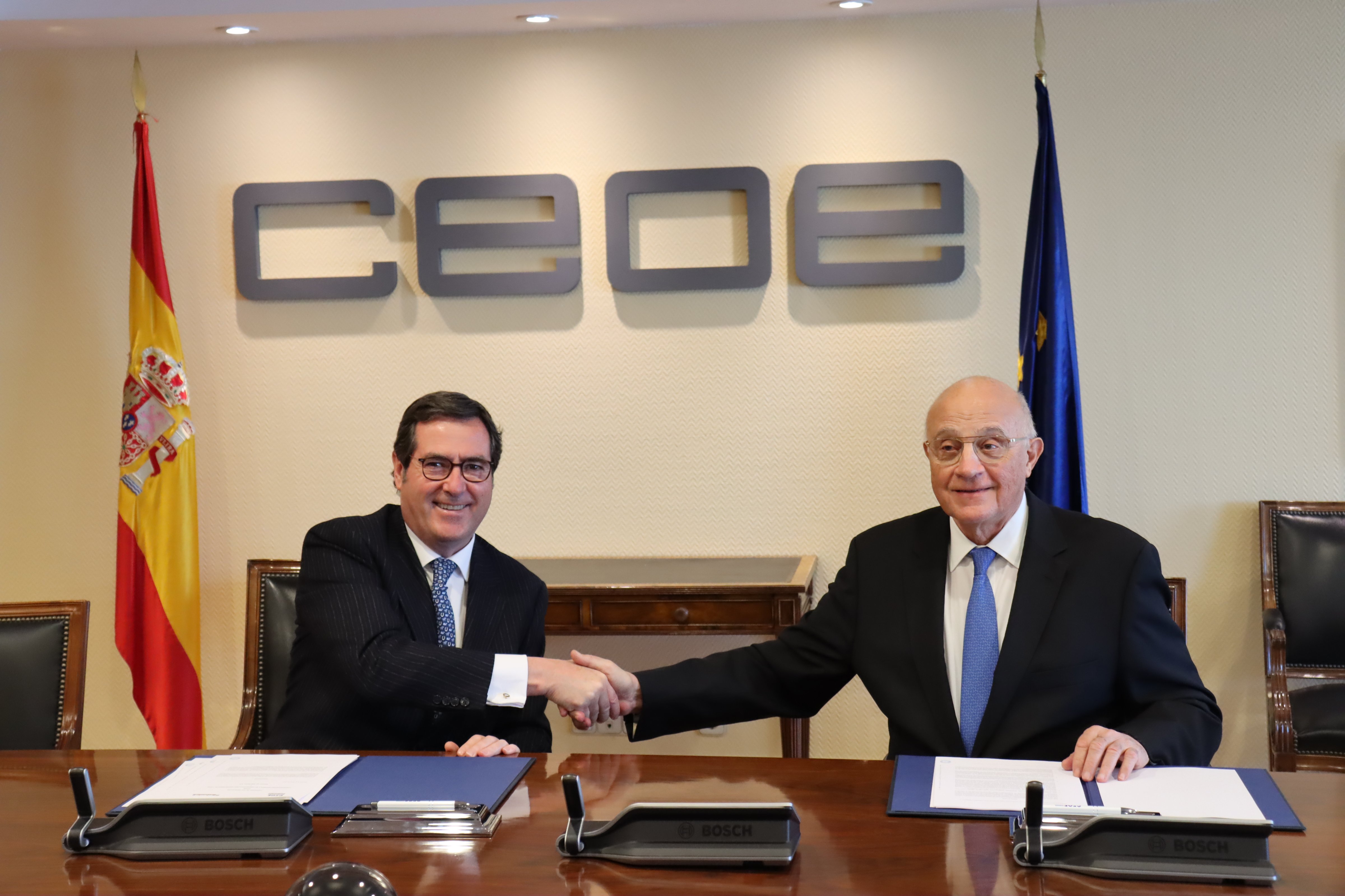El Sabadell y la CEOE acuerdan facilitar la financiación al sector empresarial
