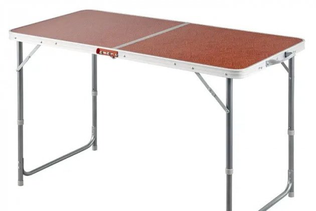 Mesa de camping plegable