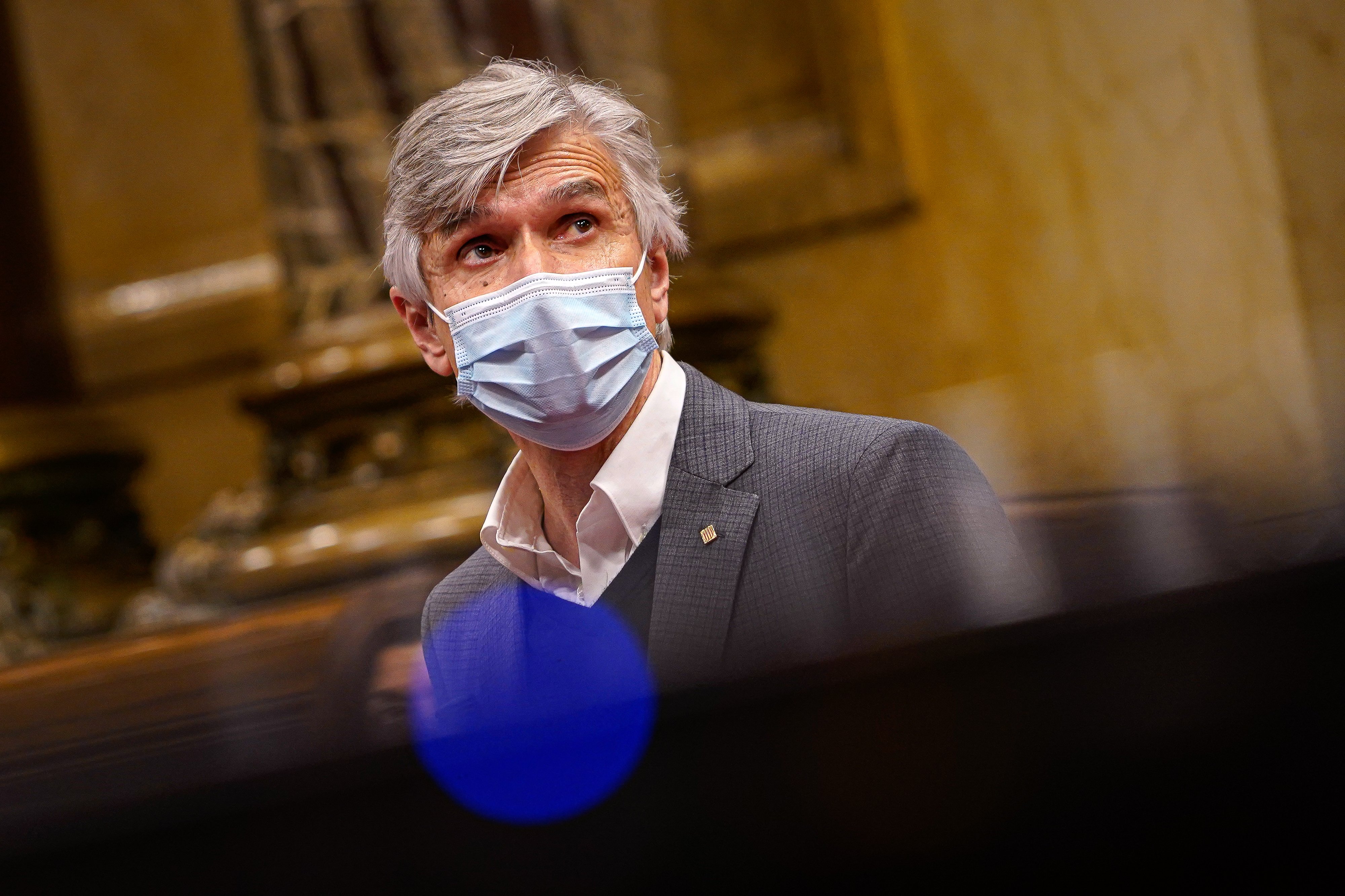 Conseller de Salut, Josep Maria Argimon Sessió de control al Govern al Parlament Pau de la Calle