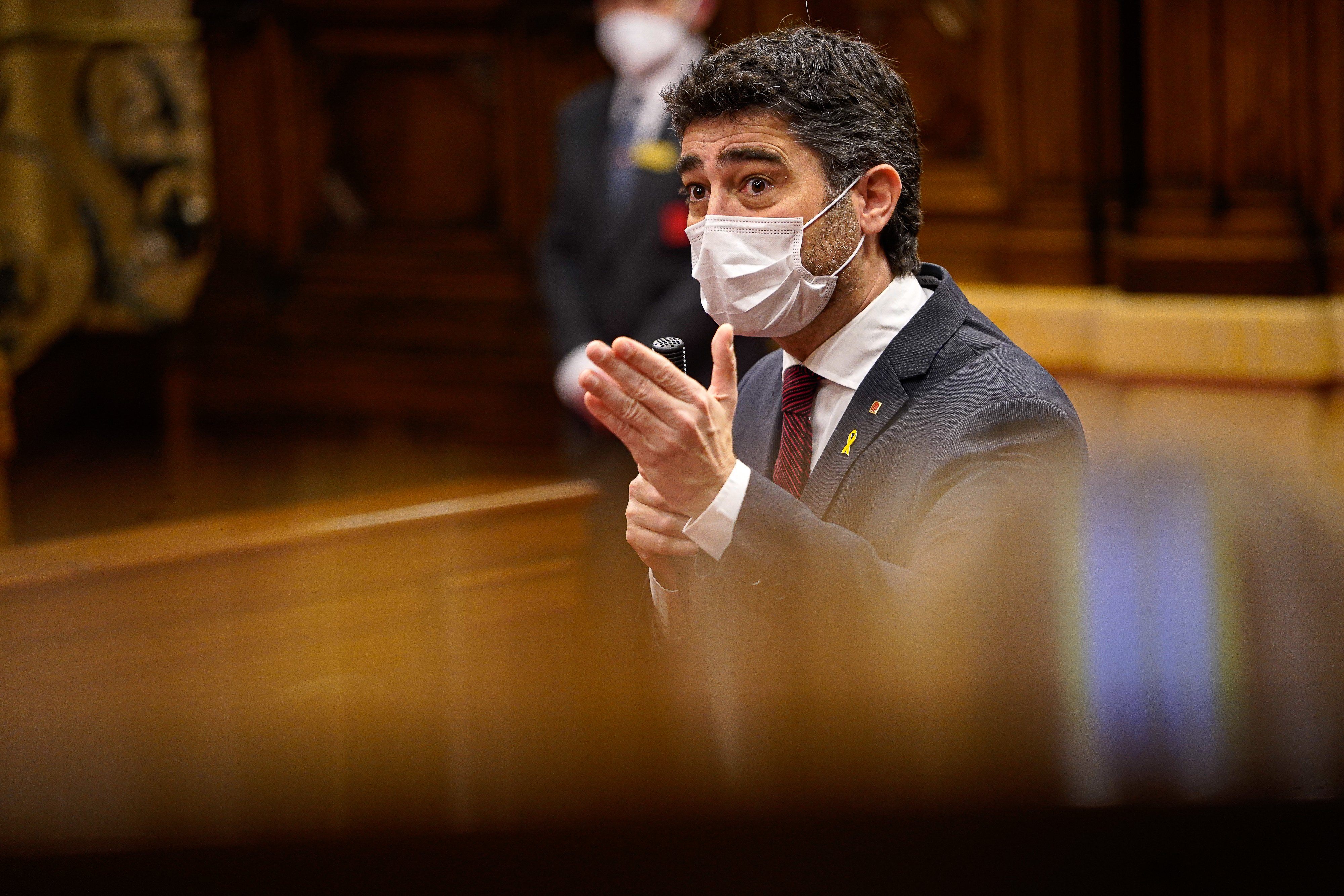 Puigneró exigeix acabar el corredor mediterrani i el traspàs de Rodalies