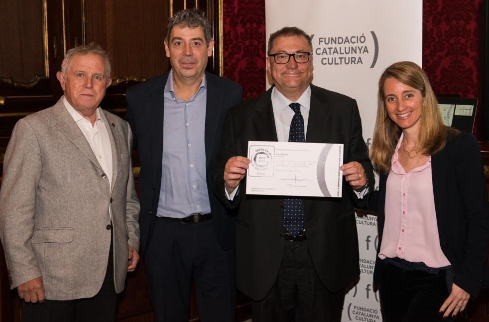 Fundació Catalunya Cultura atorga el segell d'empresa compromesa amb la cultura a Damm