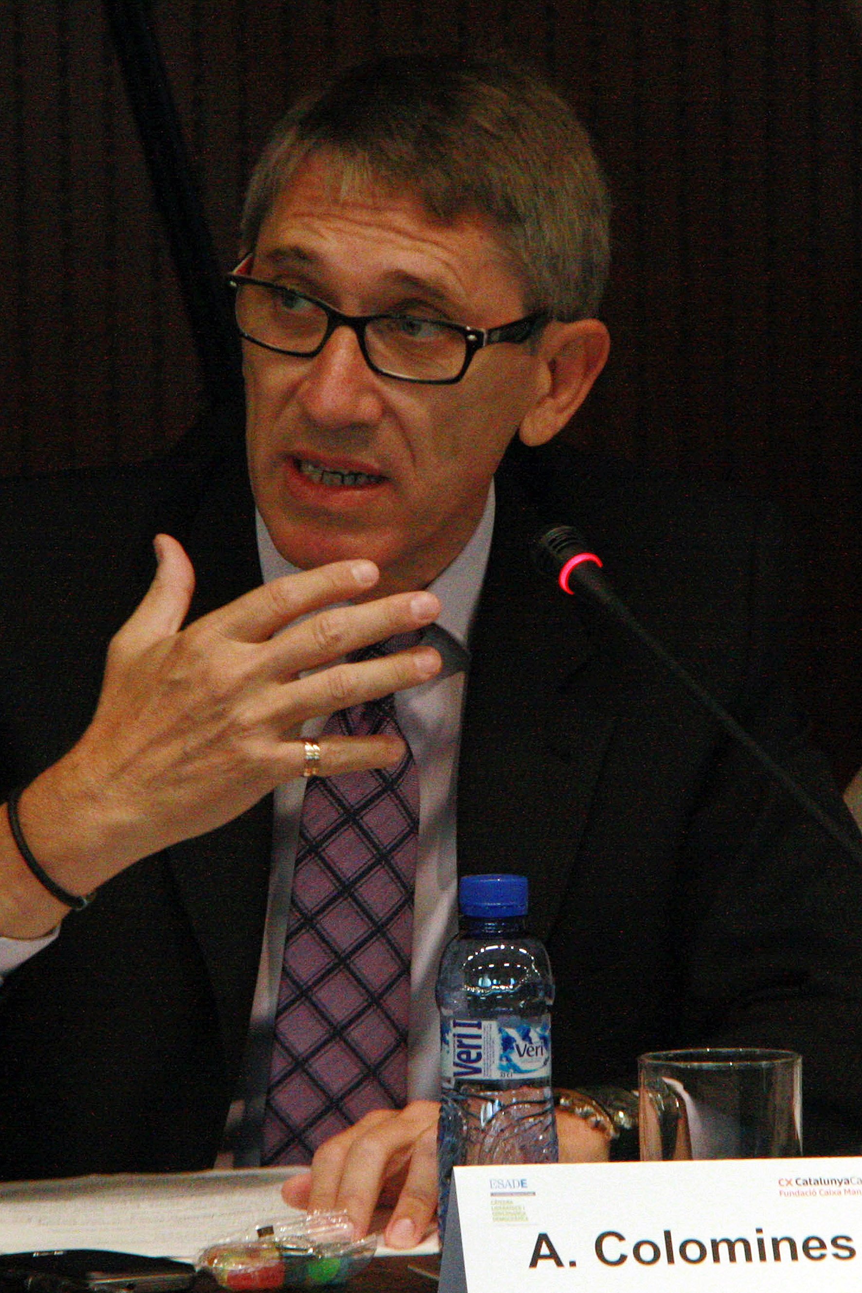 Colomines, a Zarzalejos: “Només us queda la destrucció i serà la vostra tomba política”